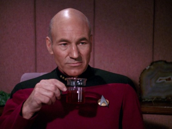 "Tè. Earl Grey. Caldo." La monotonia di Picard.