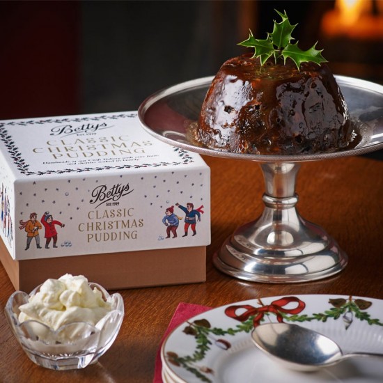 Anche il Christmas Pudding di Bettys non sembra male. ^^