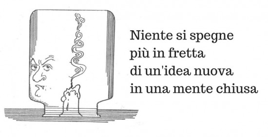 Quando in Italia arriva una nuova idea la prima cosa che si fa è tentare di demolirla e dire perché non funzionerà. Non c'è da stupirsi che tante grandi idee italiane prosperino all'estero. Forse non erano le idee a essere scemi, ma i critici. ^_^